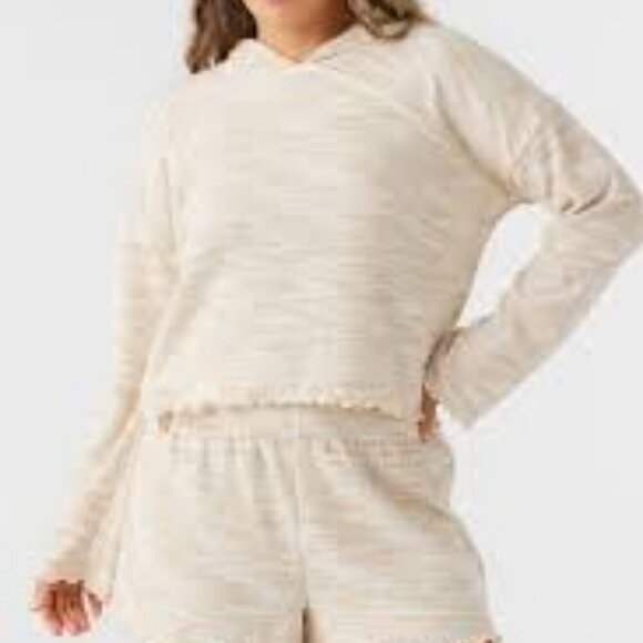 O'NEIL LODGE KNIT PULLOVER HOODED TOP NWT - Picture 2 of 7